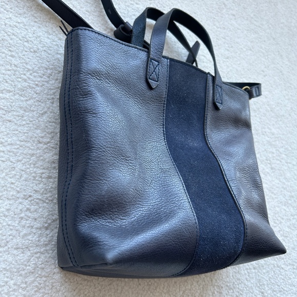 MADEWELL Small Transport Leather Crossbody Tote Purse - Picture 7 of 11